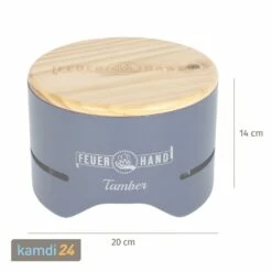 Feuerhand Tischgrill Tamber Kobaltblau -Angebote Kamdi24 Store feuerhand tischgrill tamber kobaltblau 24573 m 11