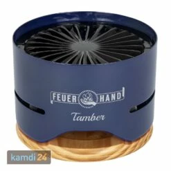Feuerhand Tischgrill Tamber Kobaltblau -Angebote Kamdi24 Store feuerhand tischgrill tamber kobaltblau 24573 m 2