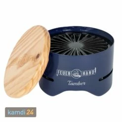 Feuerhand Tischgrill Tamber Kobaltblau -Angebote Kamdi24 Store feuerhand tischgrill tamber kobaltblau 24573 m 6
