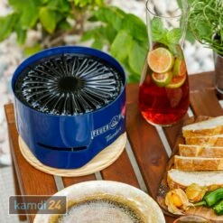 Feuerhand Tischgrill Tamber Kobaltblau -Angebote Kamdi24 Store feuerhand tischgrill tamber kobaltblau 24573 m 7