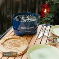 Feuerhand Tischgrill Tamber Kobaltblau -Angebote Kamdi24 Store feuerhand tischgrill tamber kobaltblau 24573 m 8