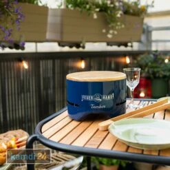 Feuerhand Tischgrill Tamber Kobaltblau -Angebote Kamdi24 Store feuerhand tischgrill tamber kobaltblau 24573 m 9