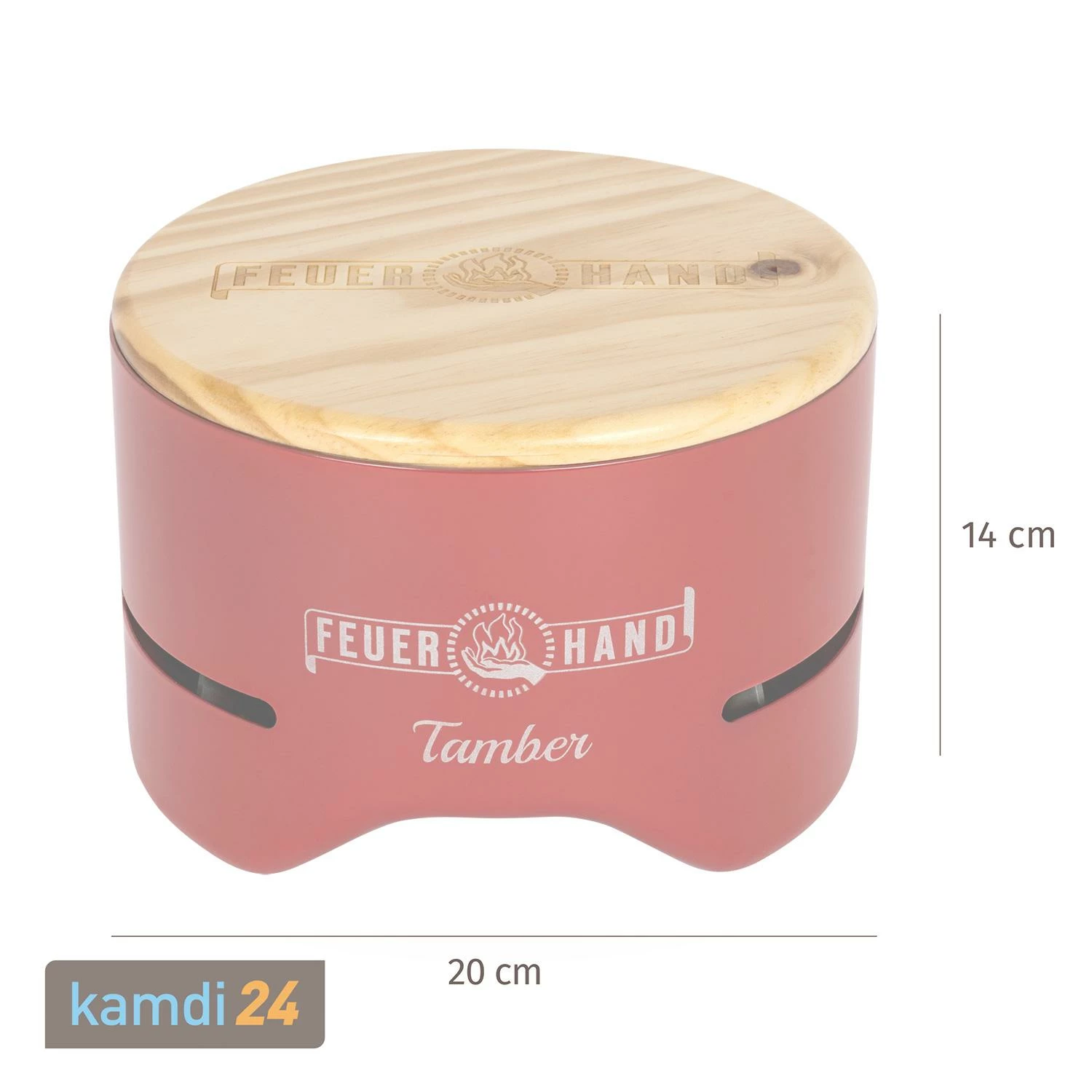 Feuerhand Tischgrill Tamber Rubinrot 14 Feuerhand Tischgrill Tamber Rubinrot – Bild 12