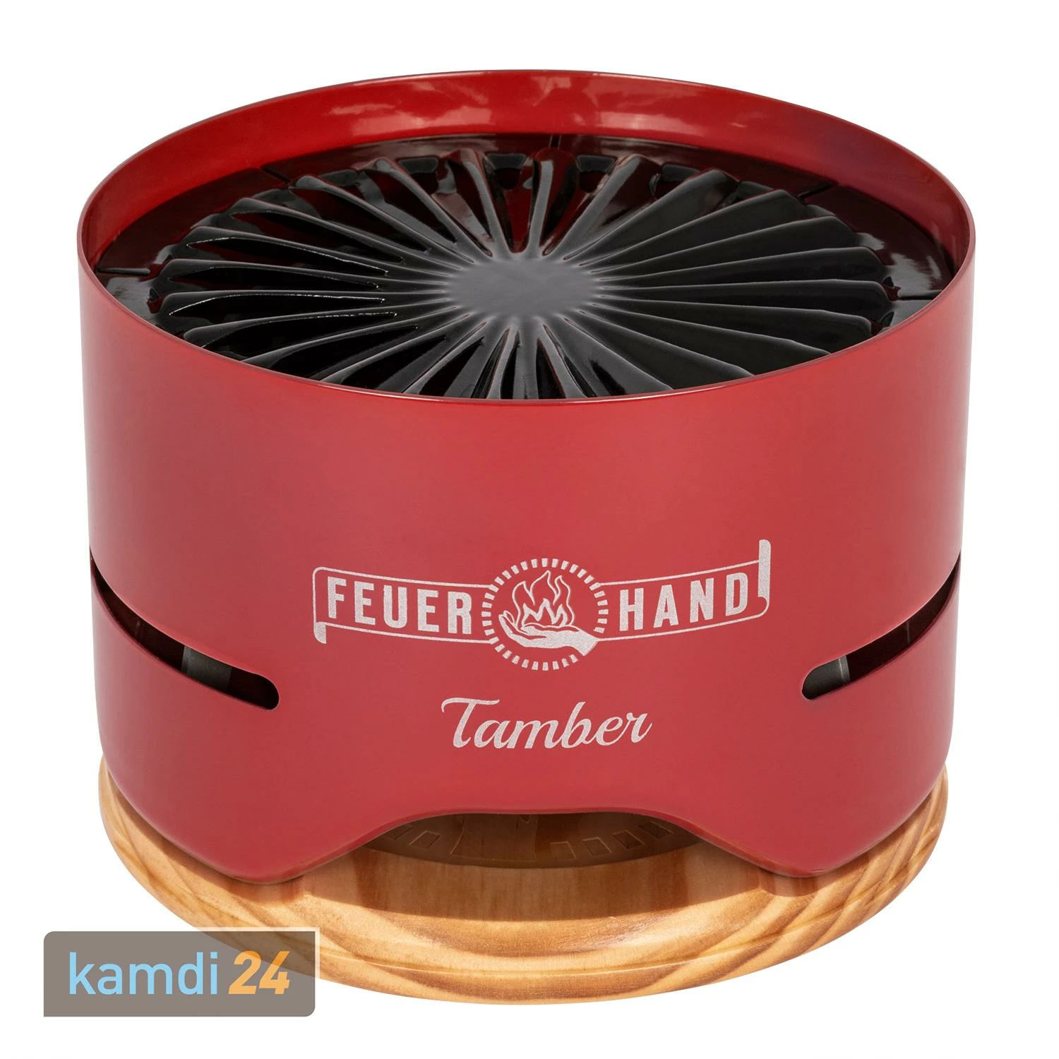 Feuerhand Tischgrill Tamber Rubinrot 5 Feuerhand Tischgrill Tamber Rubinrot – Bild 3