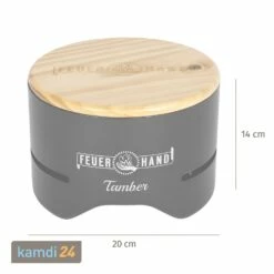 Feuerhand Tischgrill Tamber Tiefschwarz -Angebote Kamdi24 Store feuerhand tischgrill tamber tiefschwarz 24559 m 11