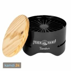 Feuerhand Tischgrill Tamber Tiefschwarz -Angebote Kamdi24 Store feuerhand tischgrill tamber tiefschwarz 24559 m 6