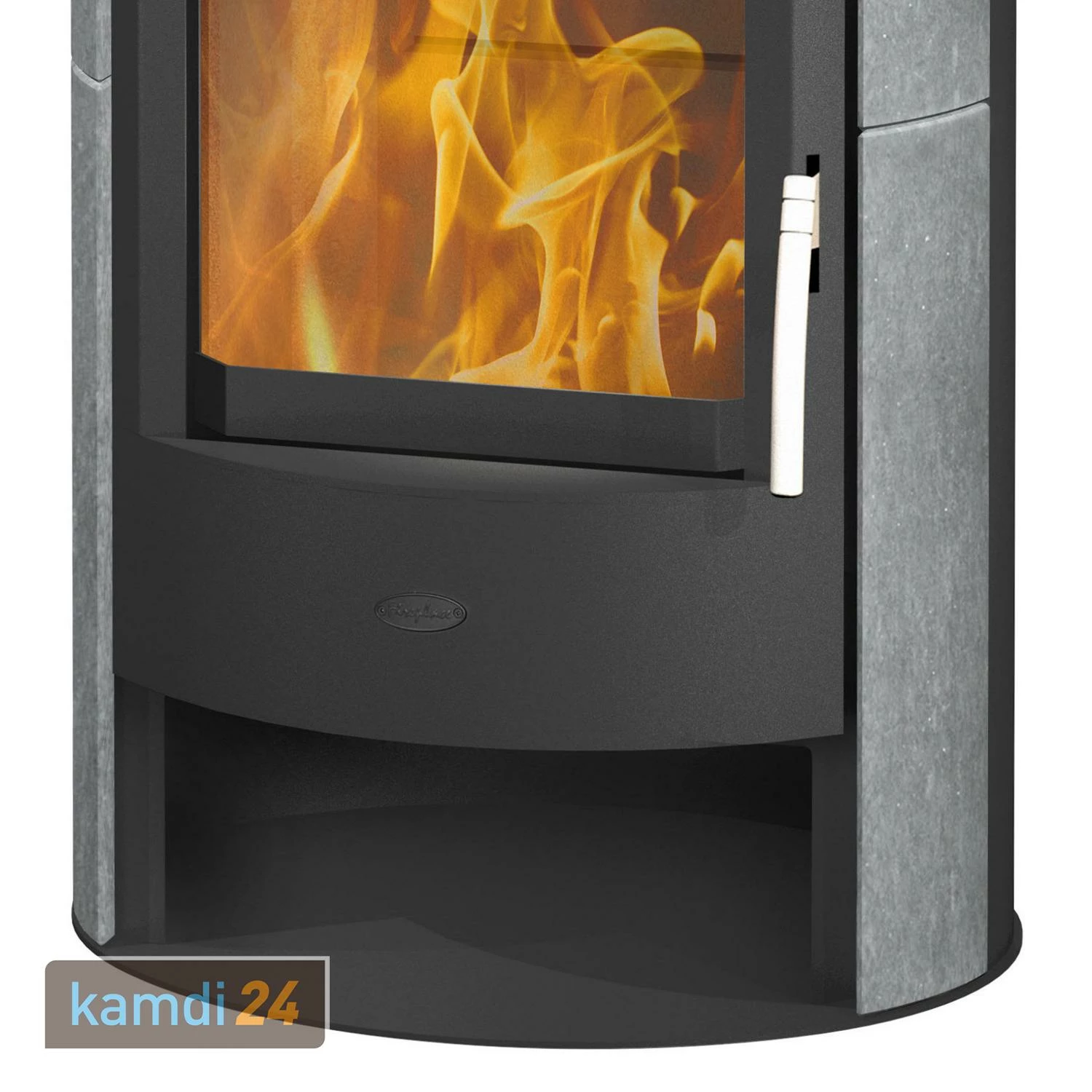 Fireplace Jakarta Kaminofen Stahl Schwarz | Speckstein 6 Fireplace Jakarta Kaminofen Stahl Schwarz | Speckstein – Bild 4