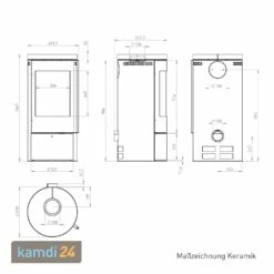 Fireplace Rondale Kaminofen Stahl Schwarz | Topplatte Keramik Schwarz -Angebote Kamdi24 Store fireplace rondale kaminofen stahl schwarz topplatte keramik schwarz 11384 m 6