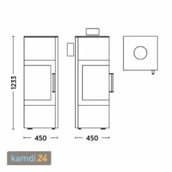 Fireplace Royal Kaminofen Stahl Schwarz -Angebote Kamdi24 Store fireplace royal kaminofen stahl schwarz 15599 m 5