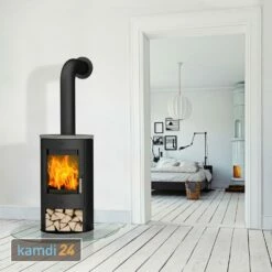 Fireplace Zaria Kaminofen Stahl Schwarz | Speckstein -Angebote Kamdi24 Store fireplace zaria kaminofen stahl schwarz speckstein 11393 m 5