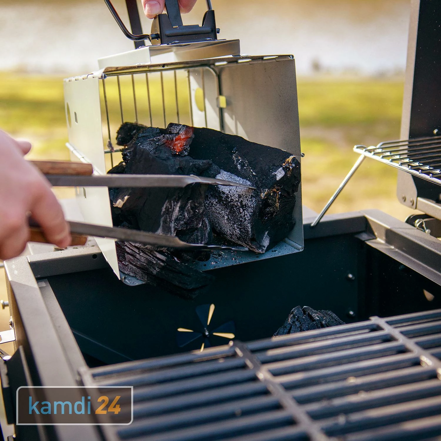 Grandhall Anzündkamin Klappbar 8 Grandhall Anzündkamin Klappbar – Bild 6