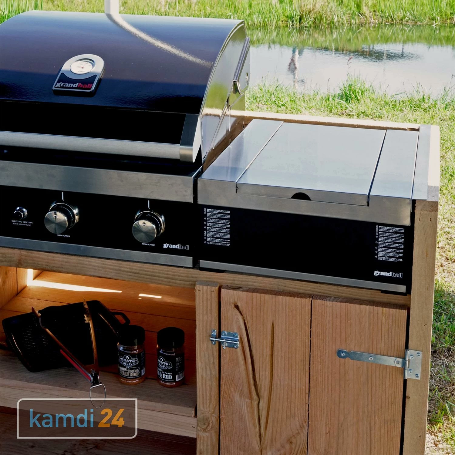 Grandhall Einbau-Seitenbrenner 6 Grandhall Einbau-Seitenbrenner – Bild 4