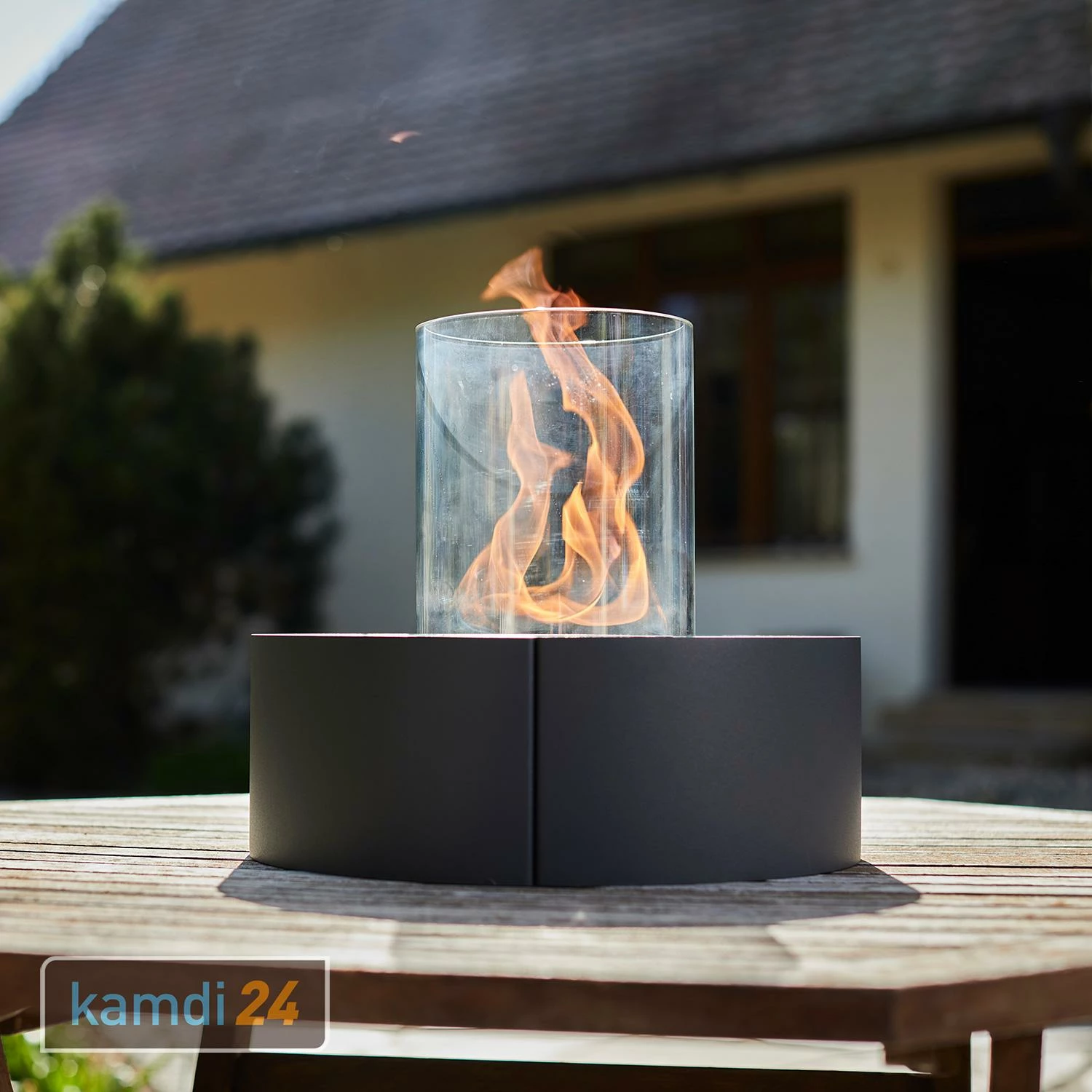 GRDN Circle M Tischkamin Anthrazit 8 GRDN Circle M Tischkamin Anthrazit – Bild 6