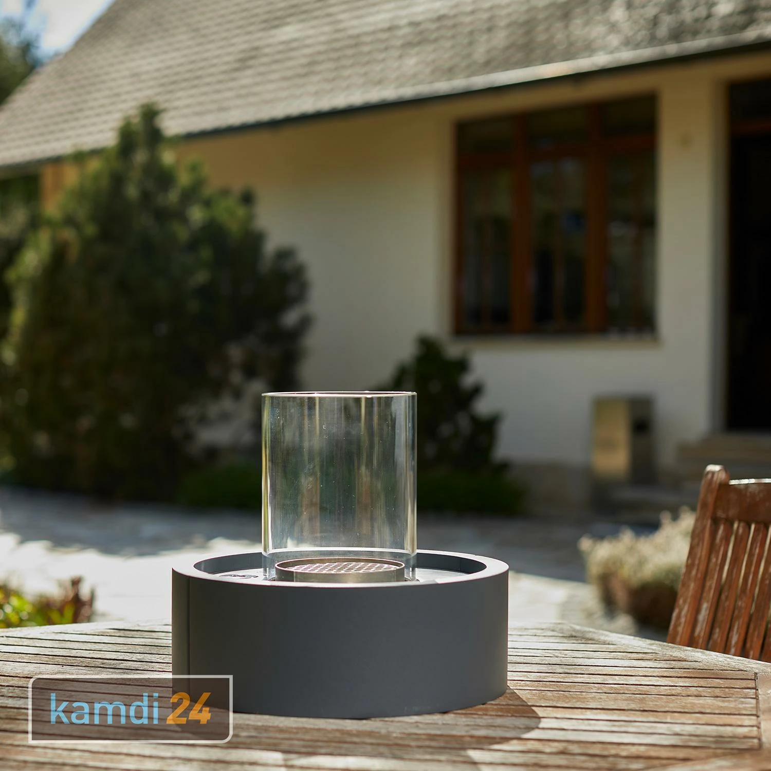 GRDN Circle M Tischkamin Anthrazit 9 GRDN Circle M Tischkamin Anthrazit – Bild 7