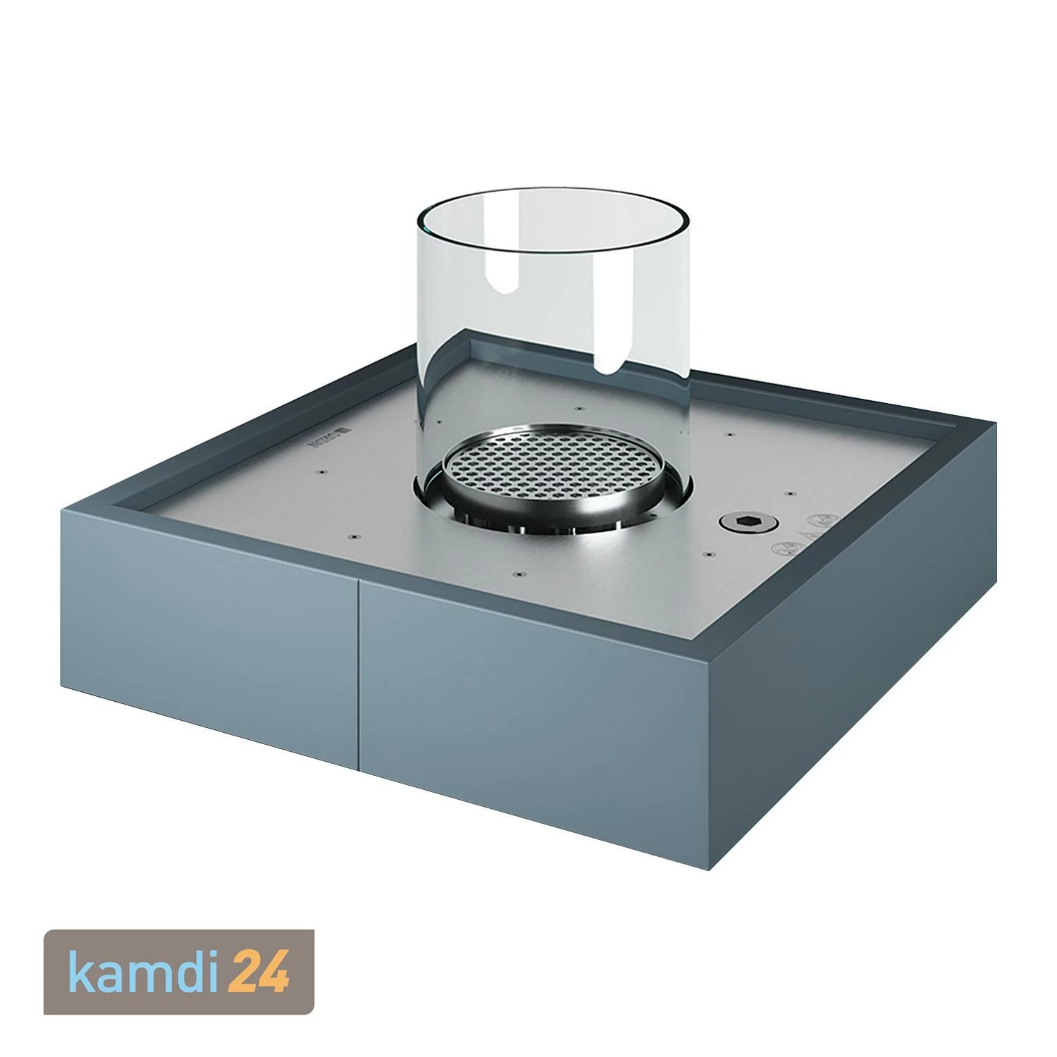 GRDN Circle-Q L Tischkamin Anthrazit 4 GRDN Circle-Q L Tischkamin Anthrazit – Bild 2