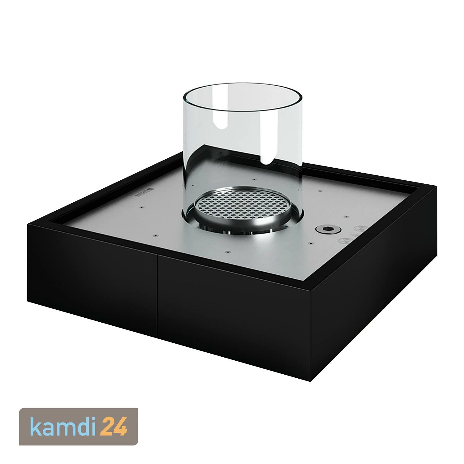 GRDN Circle-Q L Tischkamin Schwarz 4 GRDN Circle-Q L Tischkamin Schwarz – Bild 2