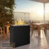GRDN Fuora QXL Outdoor-Kamin Nero