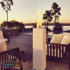 GRDN Kalayo Tubo-Q L Feuersäule Weiß -Angebote Kamdi24 Store grdn kalayo tubo q l feuersaeule weiss 24025 m 4