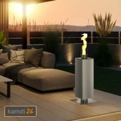 GRDN Kalayo Tubo-Q M FeuersÀule Edelstahl