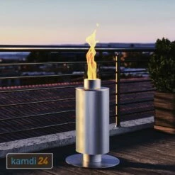 GRDN Kalayo Tubo S FeuersÀule Edelstahl