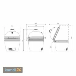 Grill Guru Original Large Complete Keramikgrill -Angebote Kamdi24 Store grill guru original large complete keramikgrill 22606 m 10