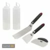 Grill Guru Powerplate Plancha Tool Kit 5-tlg.