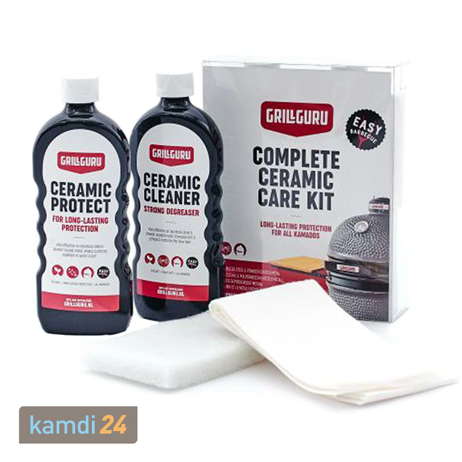 Grill Guru Reinigungsset Für Keramikgrills, 2x 500 Ml 3 Grill Guru Reinigungsset Für Keramikgrills, 2x 500 Ml