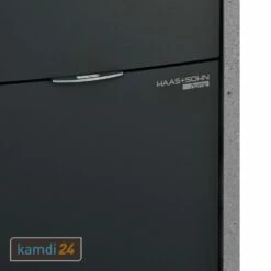 Haas+Sohn DK Lausitz Easy Kaminofen Perlschwarz / Quarzit Grau -Angebote Kamdi24 Store haassohn dk lausitz easy kaminofen perlschwarz quarzit grau 24923 m 4