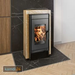 Haas+Sohn Hasvik Kaminofen Anthrazit / Woodstone