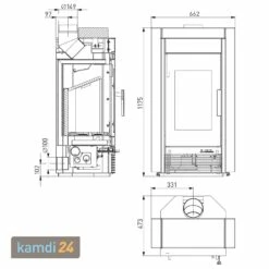 Haas+Sohn Hasvik Kaminofen Anthrazit / Woodstone -Angebote Kamdi24 Store haassohn hasvik kaminofen anthrazit woodstone 6439 m 3