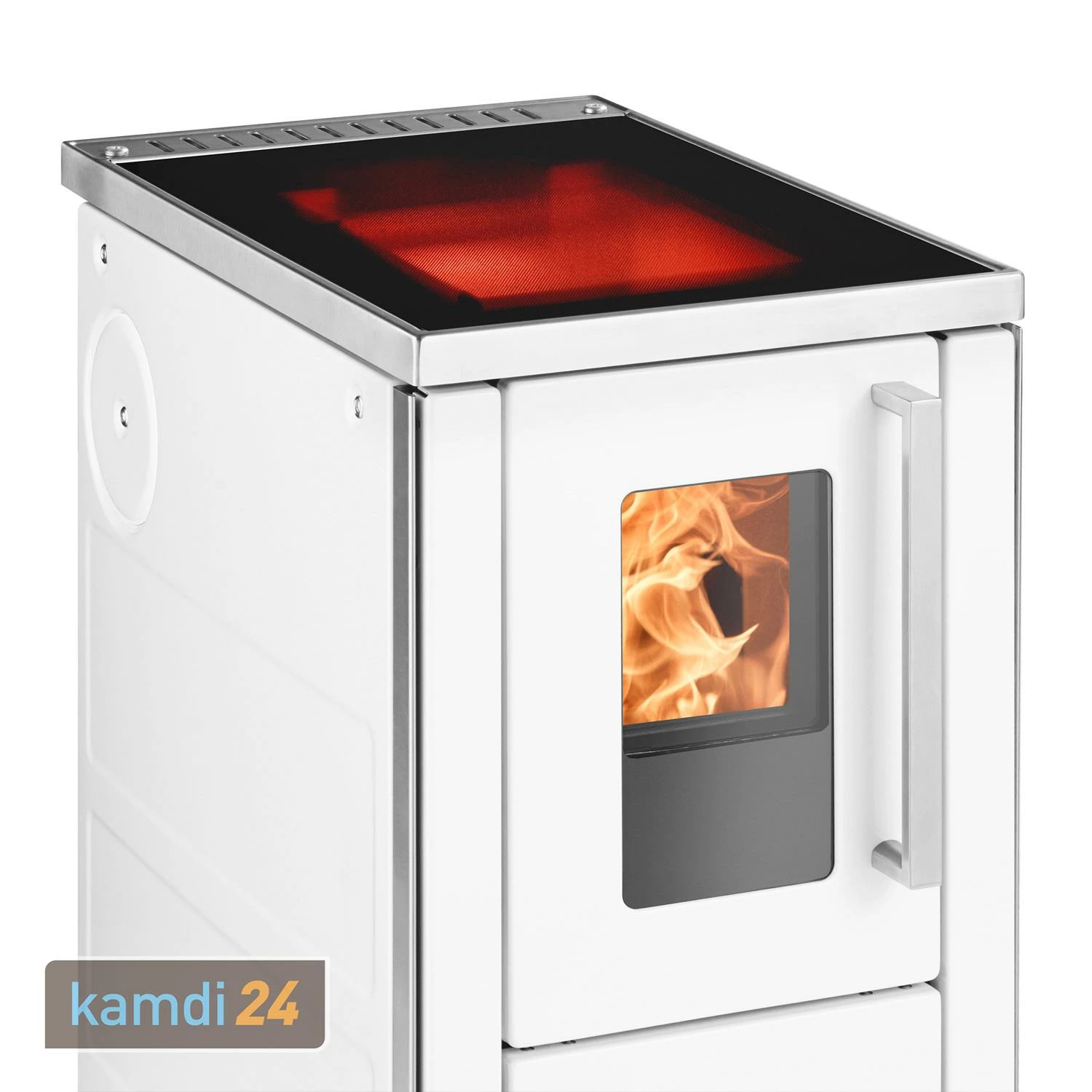 Haas+Sohn HSD 40.5-SF Küchenofen Glaskeramikplatte Weiß 5 Haas+Sohn HSD 40.5-SF Küchenofen Glaskeramikplatte Weiß – Bild 3