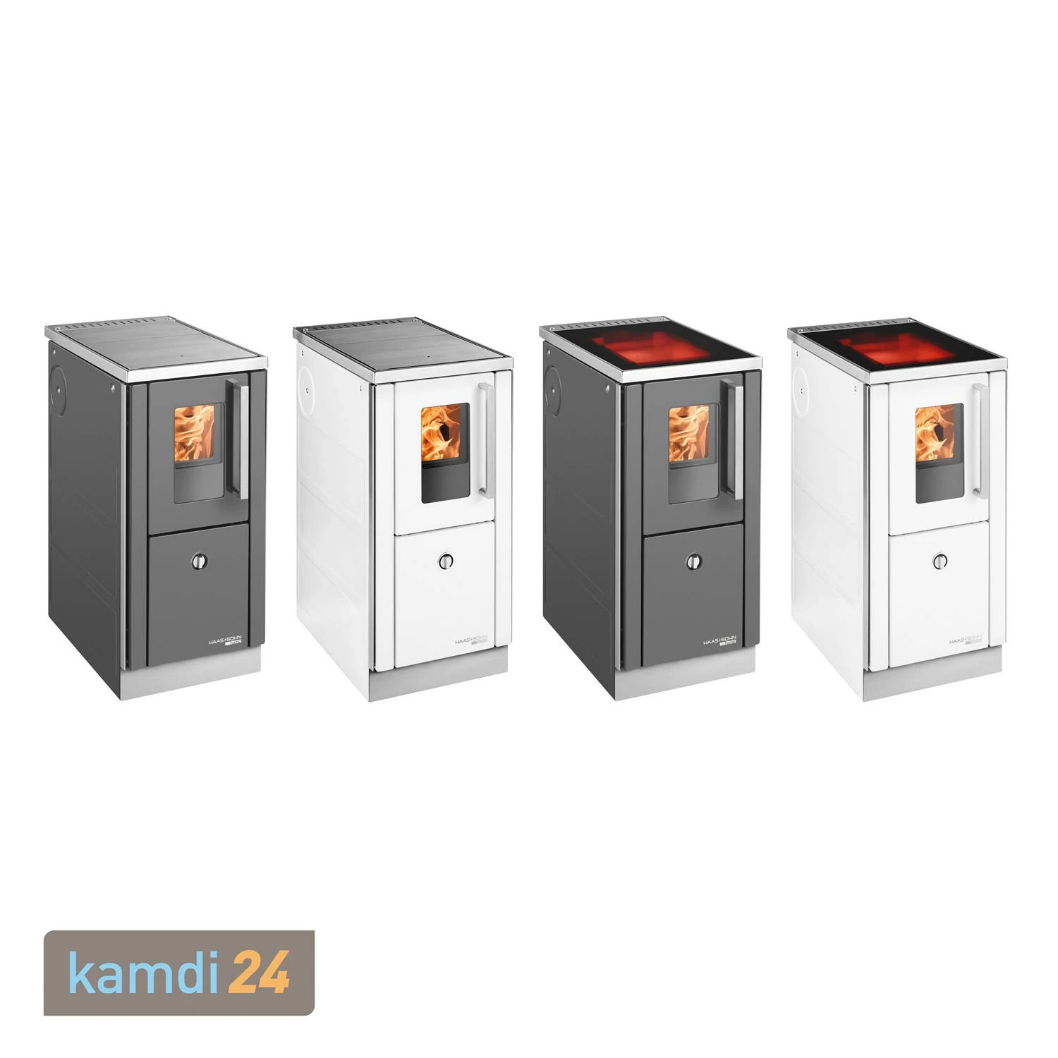 Haas+Sohn HSD 40.5-SF Küchenofen Glaskeramikplatte Weiß 9 Haas+Sohn HSD 40.5-SF Küchenofen Glaskeramikplatte Weiß – Bild 7