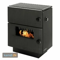 Haas+Sohn HSDB 1.0 Kaminofen / Dauerbrandofen 4,5 KW Schwarz