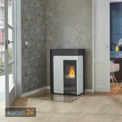 Haas+Sohn HSP 8 Home II 445.08 Pelletofen Perl-Schwarz | Front Weiß -Angebote Kamdi24 Store haassohn hsp 8 home ii 44508 pelletofen perl schwarz front weiss 15297 m 5