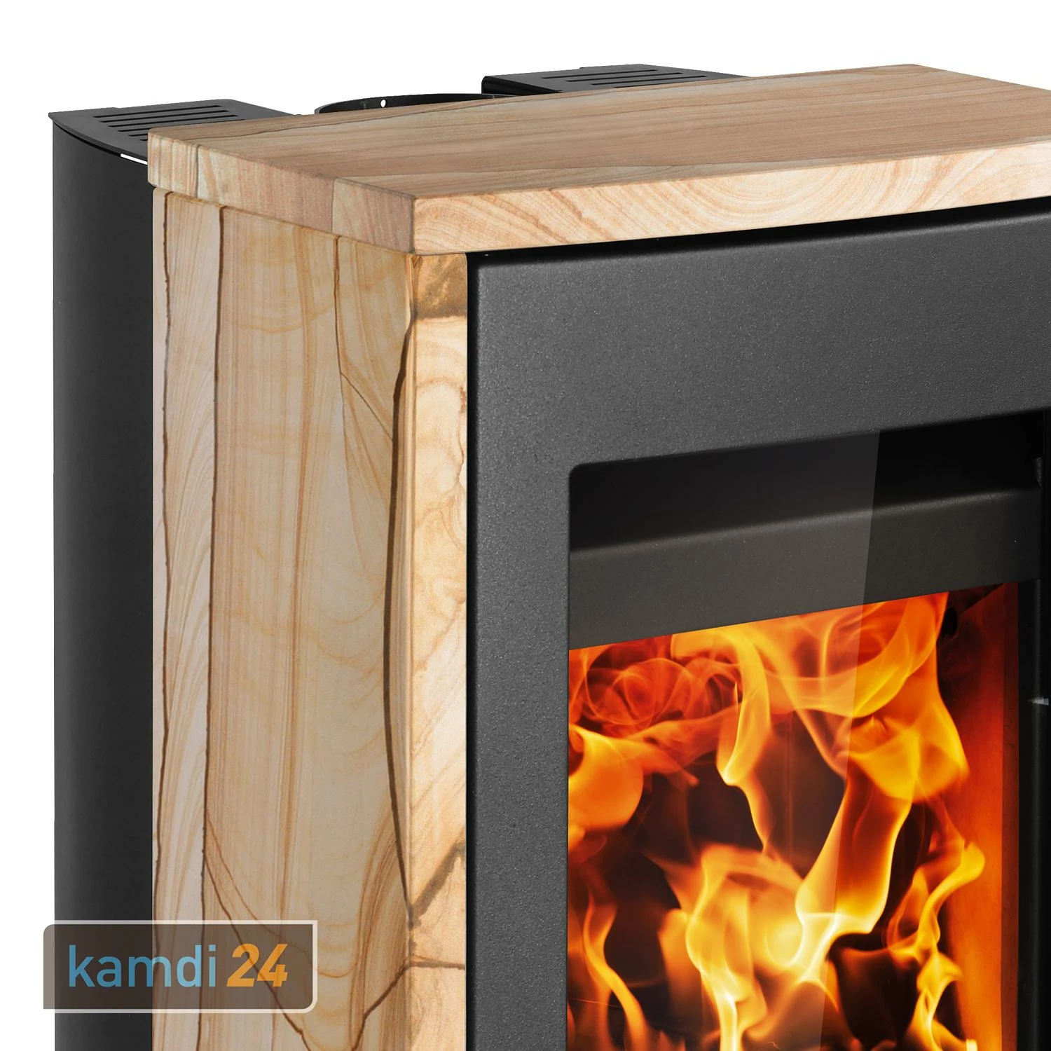Haas+Sohn Rubus Easy Kaminofen Schwarz / Woodstone 6 Haas+Sohn Rubus Easy Kaminofen Schwarz / Woodstone – Bild 4