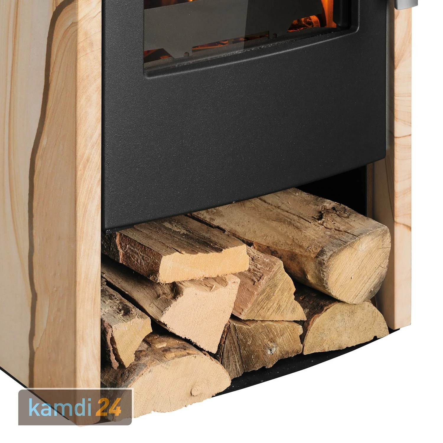 Haas+Sohn Rubus Easy Kaminofen Schwarz / Woodstone 8 Haas+Sohn Rubus Easy Kaminofen Schwarz / Woodstone – Bild 6