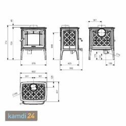 Hergom Craftsbury HF Kaminofen Gusseisen Schwarz -Angebote Kamdi24 Store hergom craftsbury hf kaminofen gusseisen schwarz 25168 m 5