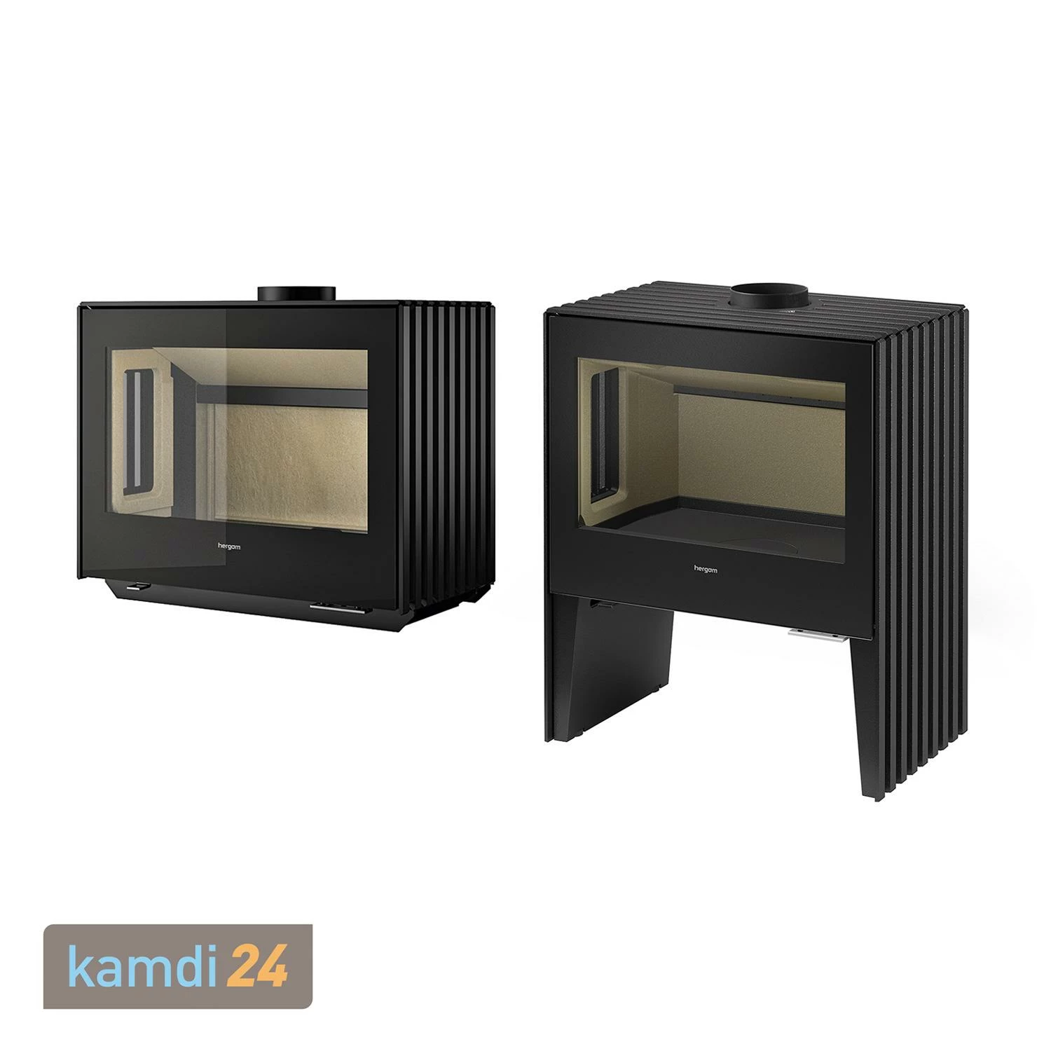 Hergom Glance LV Kaminofen Gusseisen Schwarz 14 Hergom Glance LV Kaminofen Gusseisen Schwarz – Bild 12