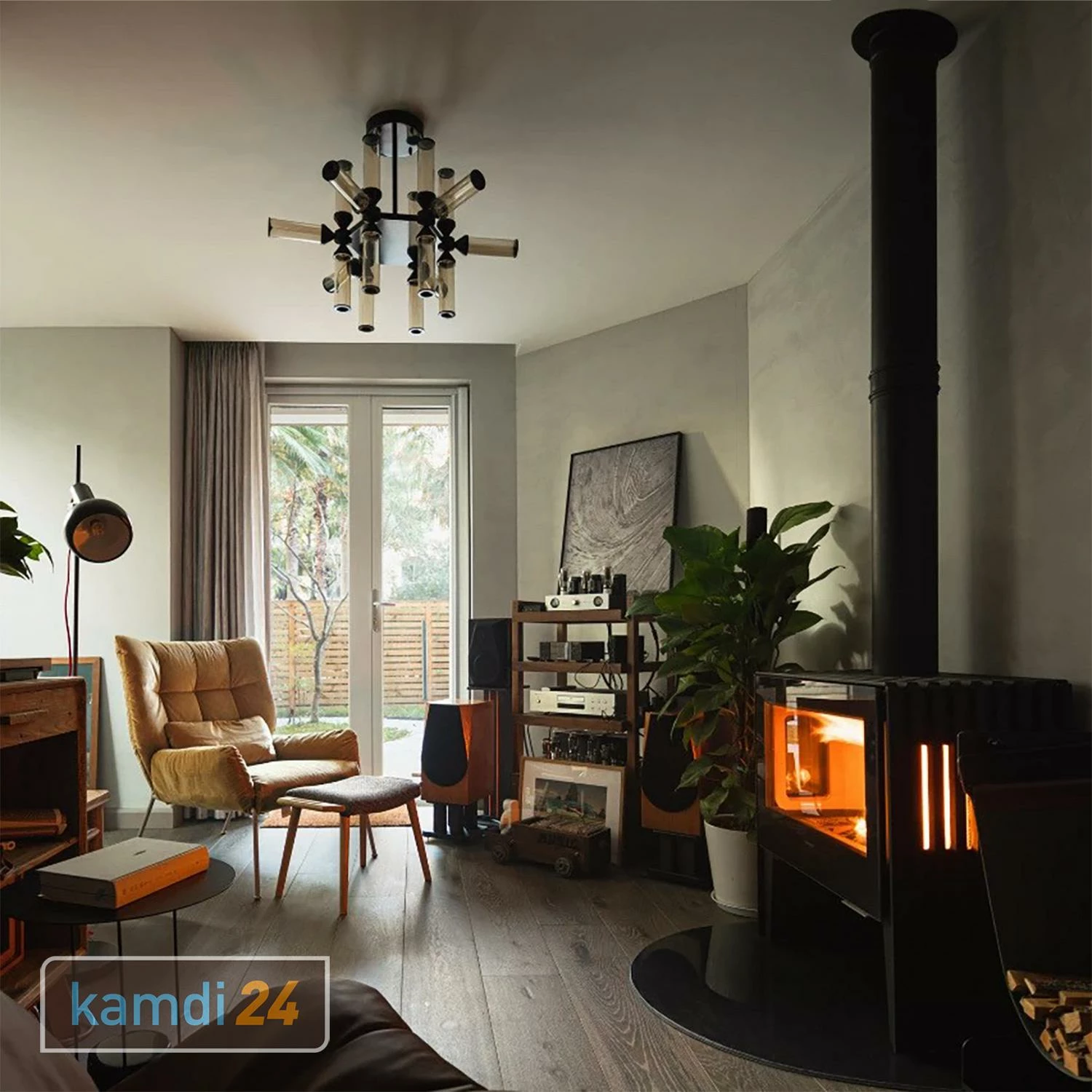 Hergom Glance LV Kaminofen Gusseisen Schwarz 12 Hergom Glance LV Kaminofen Gusseisen Schwarz – Bild 10