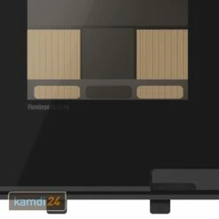 HS Flamingo Deluxe Malia Kaminofen Schwarz -Angebote Kamdi24 Store hs flamingo deluxe malia kaminofen schwarz 18958 m 3