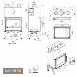 HS Flamingo M9 Kamineinsatz Stahl Schwarz Automatic -Angebote Kamdi24 Store hs flamingo m9 kamineinsatz stahl schwarz automatic 22066 m 11