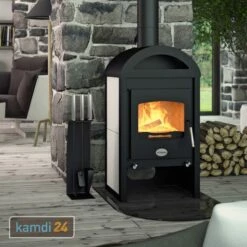 HS Flamingo MELAND Kaminofen White