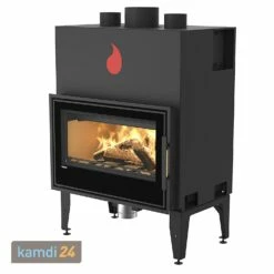 HS Flamingo X15 Kamineinsatz Stahl Schwarz Automatic