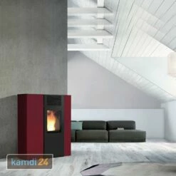 ITC Alina Pelletofen Stahl Bordeaux -Angebote Kamdi24 Store itc alina pelletofen stahl bordeaux 16105 m 2