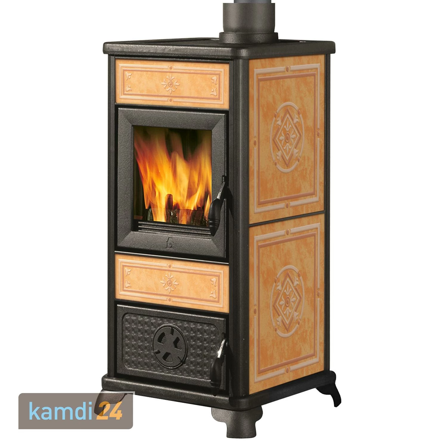 ITC Dafne Kaminofen Leder 4 ITC Dafne Kaminofen Leder – Bild 2