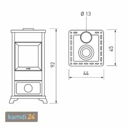 ITC Dafne Kaminofen Leder 21 ITC Dafne Kaminofen Leder -Angebote Kamdi24 Store itc dafne kaminofen leder 16819 m 9