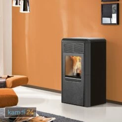 ITC Idropoint Grau Wasserführender Pelletofen AE