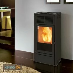 ITC Piro2 Pelletofen Stahl Grau