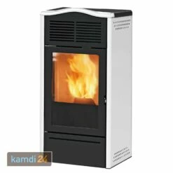 ITC Piro2 Pelletofen Stahl Mattweiß -Angebote Kamdi24 Store itc piro2 pelletofen keramik mattweiss 18111 m 1