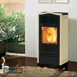 ITC Piro2 Plus Pelletofen Stahl Beige